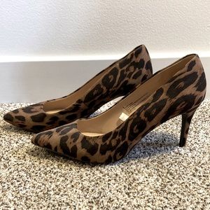 A New Day Animal Print Heels. Womens size 9